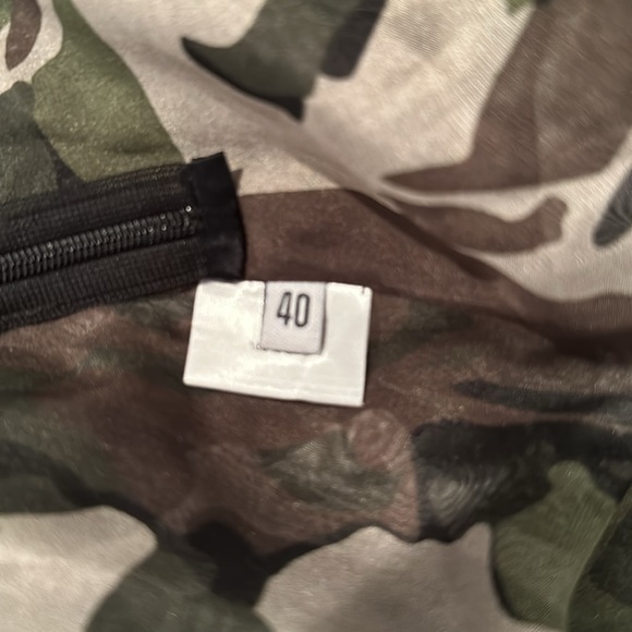 ALEXANDRE VAUTHIER CAMOUFLAGE A-LINE SKIRT (NWT) - Picture 4 of 4